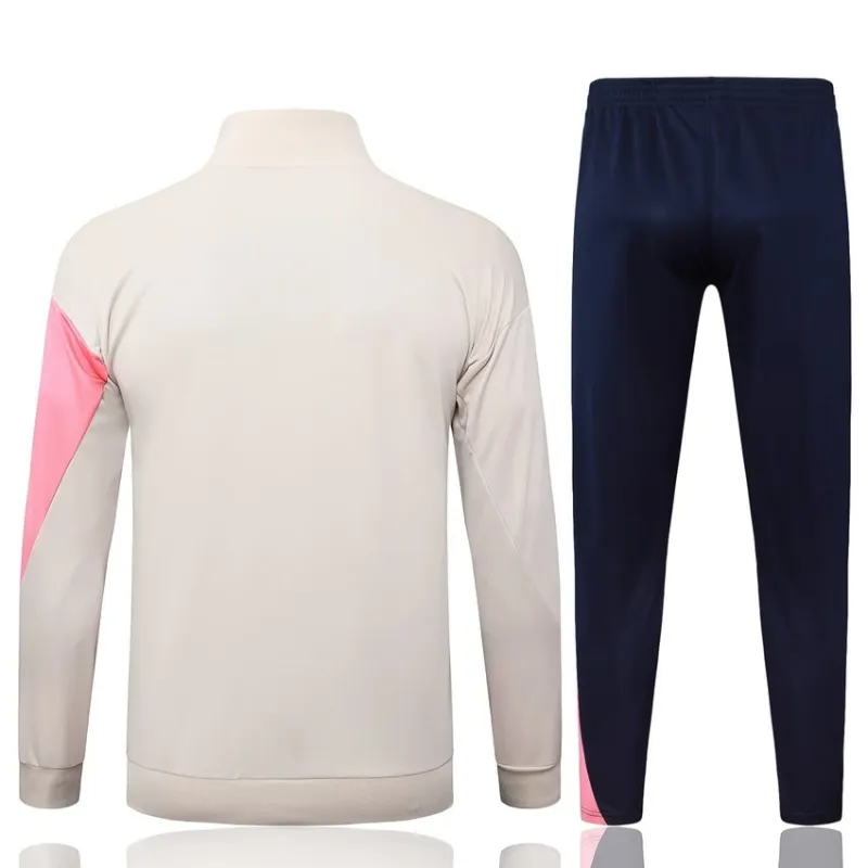 Barcelona 2025/26 Sports Jacket - Beige/Pink