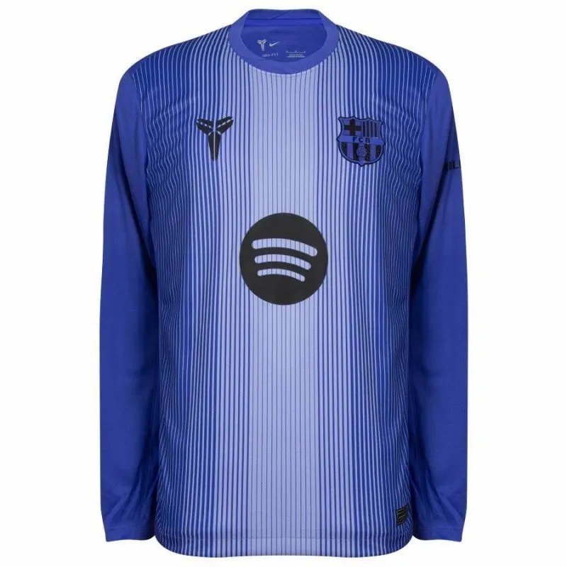 Barcelona JOAN GARCIA 2025/26 Away Goalkeeper Long Sleeve Jersey - Blue