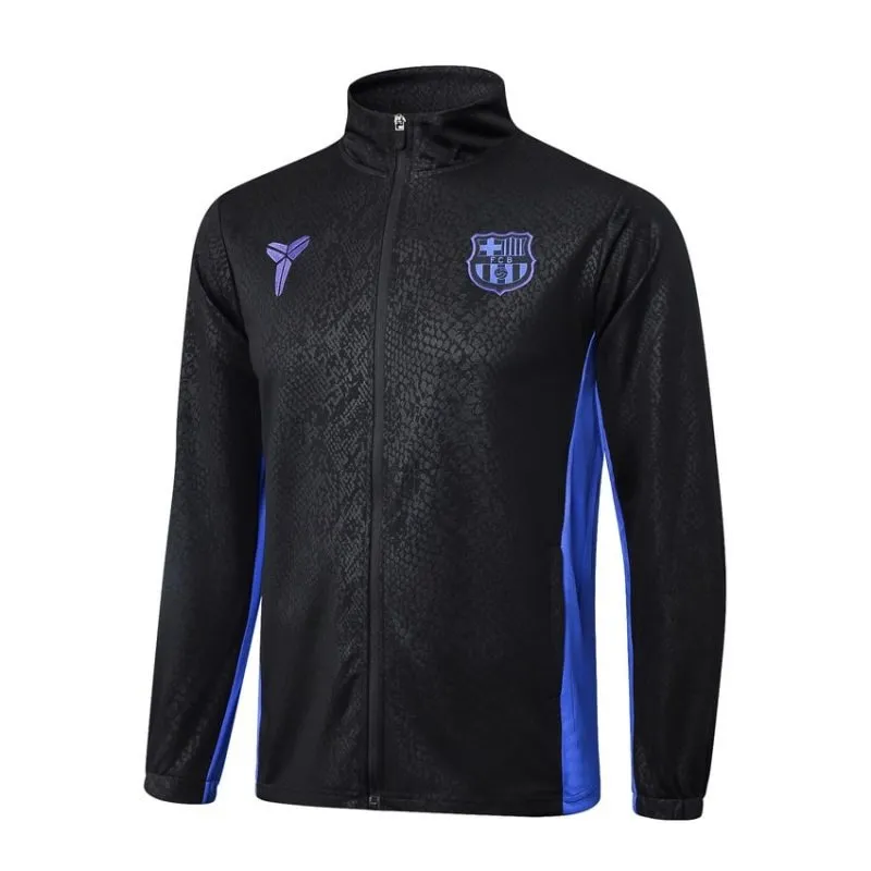 Barcelone 2025/26 Veste de sport - Noir/Bleu