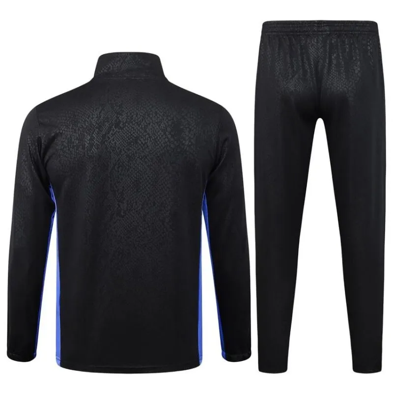 Barcelone 2025/26 Veste de sport - Noir/Bleu