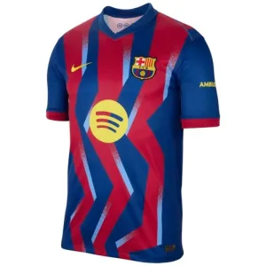 Barcellona 2025/26 Quarta maglia bambino - Blu/Rossa