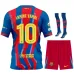 Barcelona LAMINE YAMAL 2025/26 Fourth Kids Kit Jersey - Blue/Red