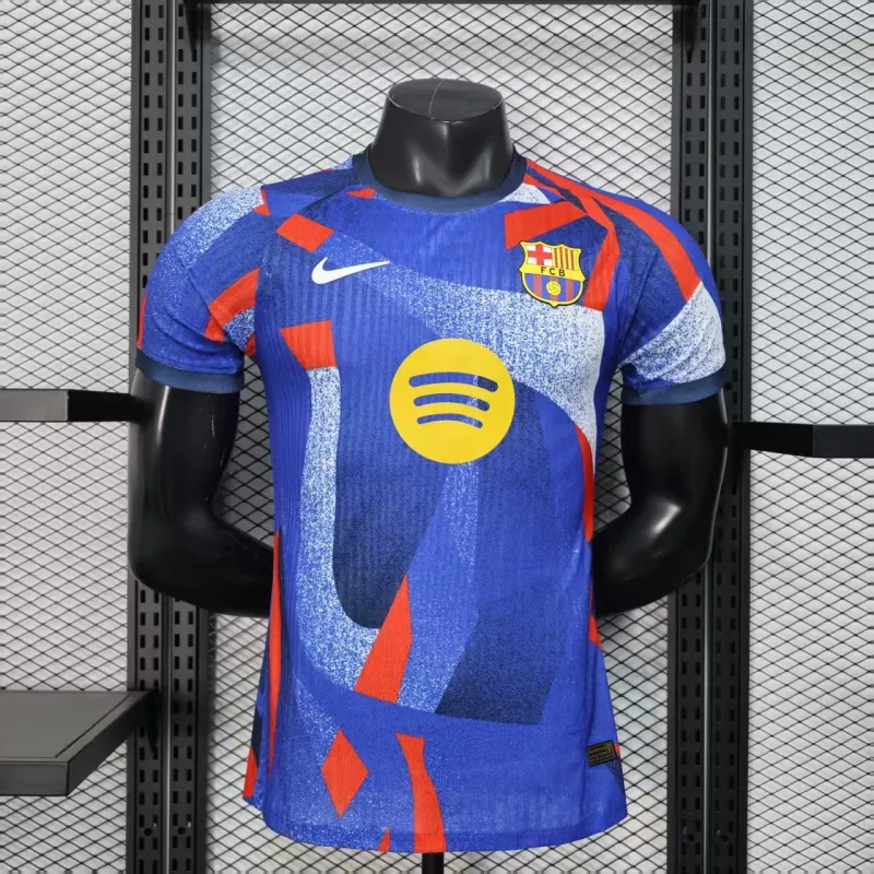 FC Barcelone Maillot de Joueur Édition Spéciale 2025/26 - Bleu