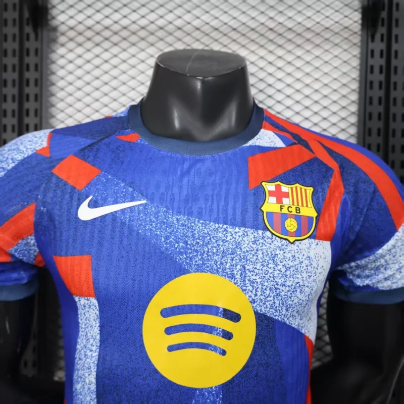 FC Barcelone Maillot de Joueur Édition Spéciale 2025/26 - Bleu