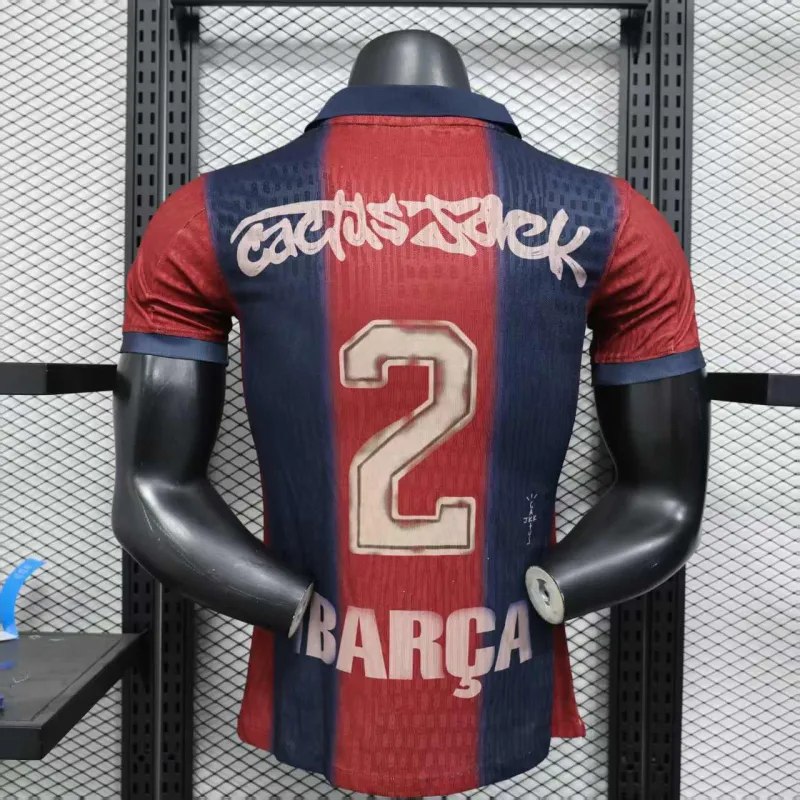 FC Barcelona 2025/26 Special Edition Player Jersey - Blue/Red