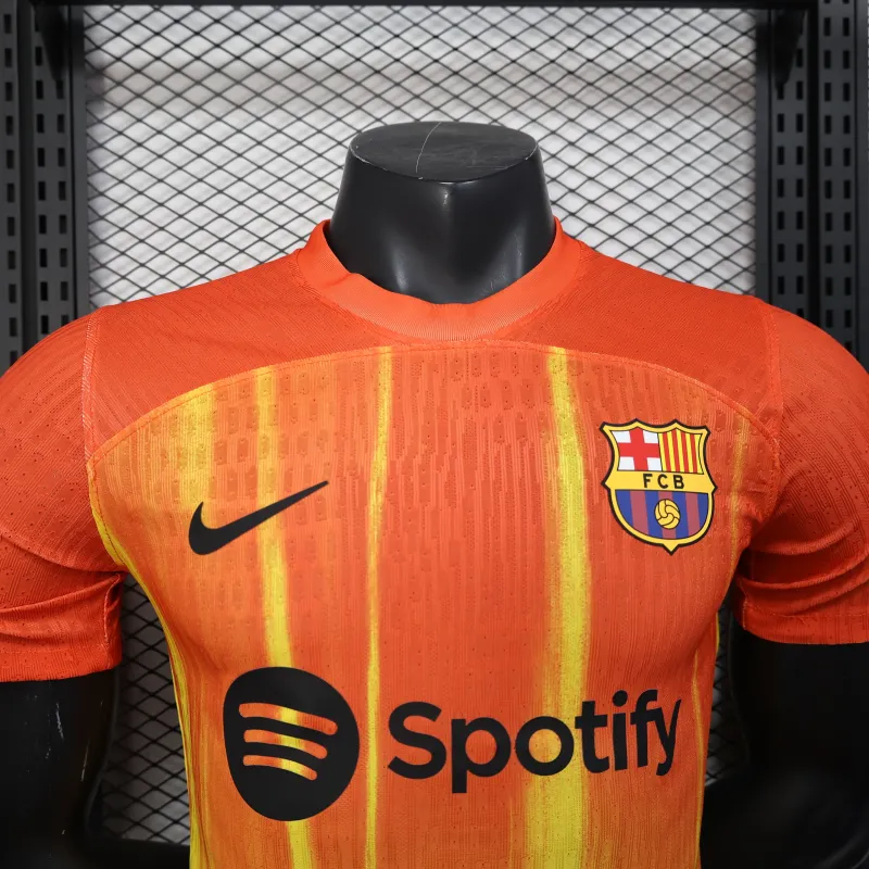 FC Barcellona Maglia Giocatore Edizione Speciale 2025/26 - Arancione