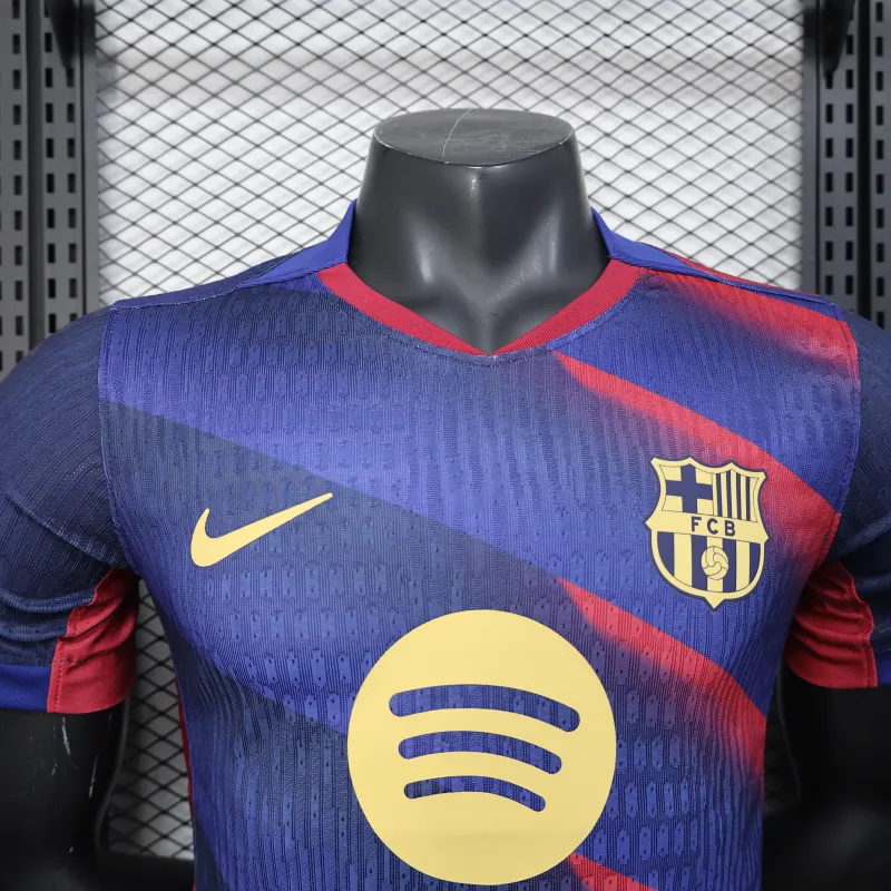 FC Barcelone Maillot de Joueur Édition Spéciale 2025/26 - Bleu