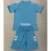 Real Betis Kids' Goalkeeper Jersey and Shorts 2024/25 - Blue