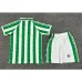Real Betis Children's Retro Jersey 1995 - 97 Home - Green/White