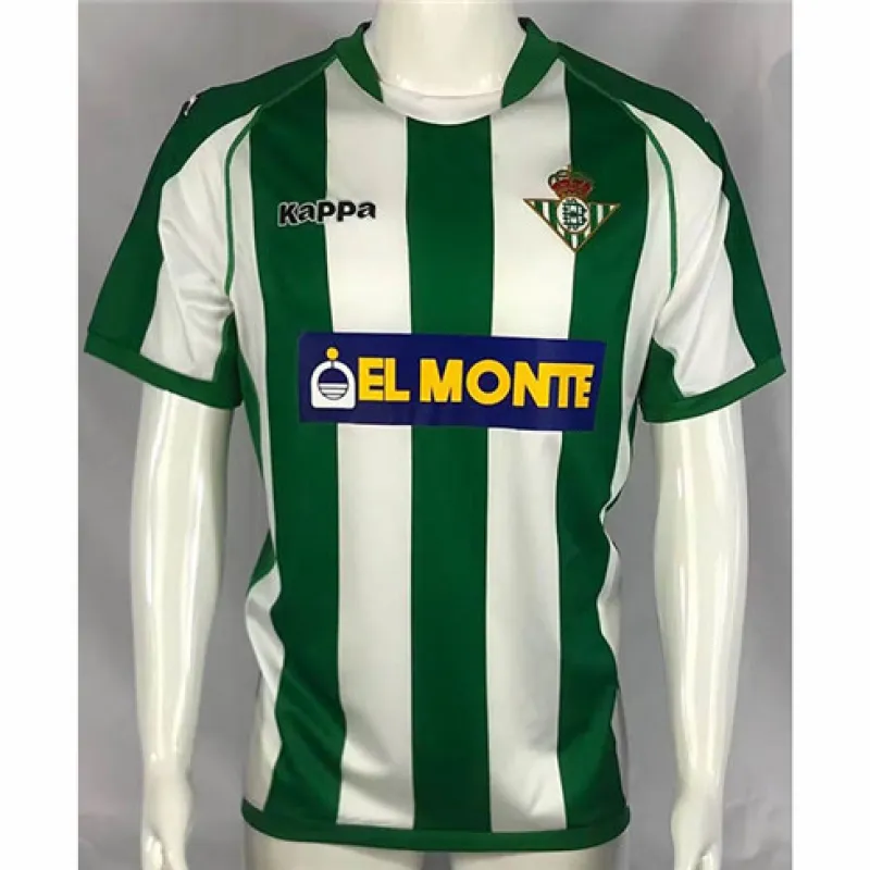 Real Betis Retro Jersey 2001/02 Home - Green/White