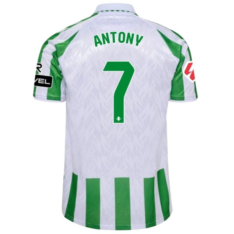Anthony Real Betis 2024/25 Home Kids' Jersey - Green/White