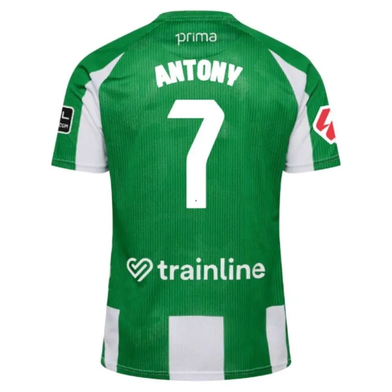 Antony Real Betis 2025/26 Home Kids' Jersey Set - Green/White