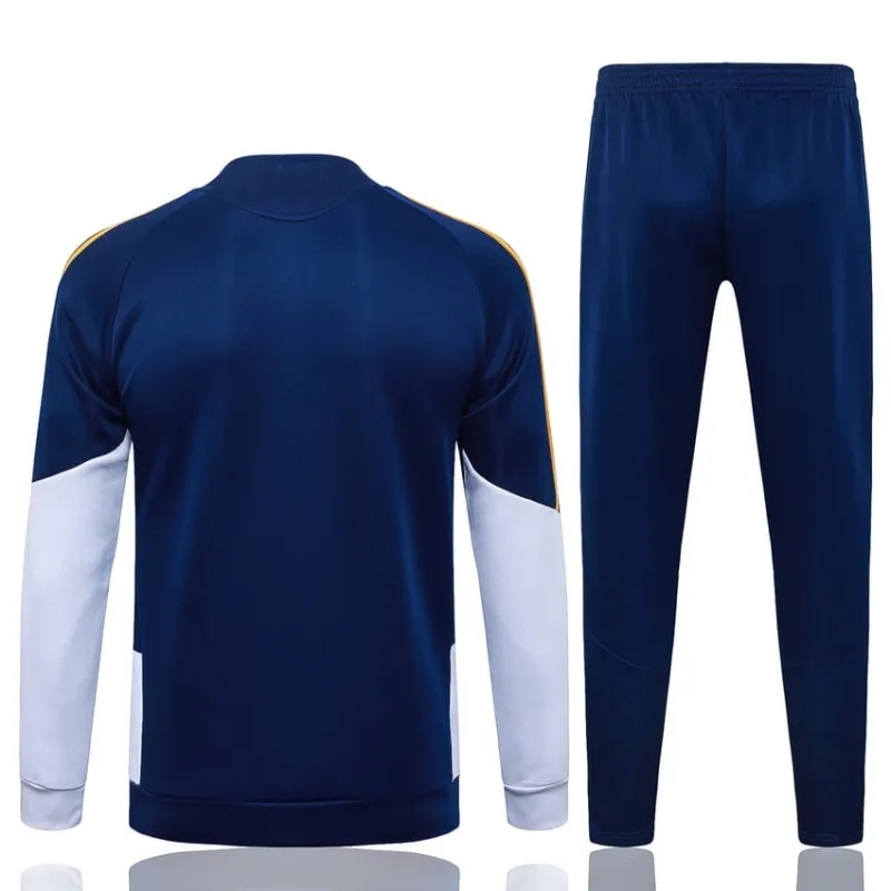 Real Madrid 2026/27 Jacket Tracksuit Dark Blue
