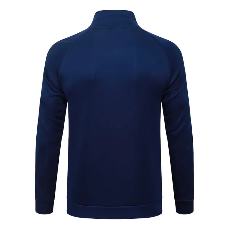 Real Madrid 2026/27 Jacket Tracksuit Dark Blue