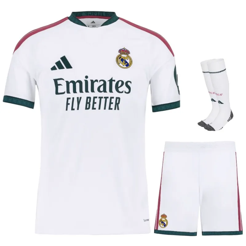 Real Madrid 2026/27 Home Kids Kit Jersey