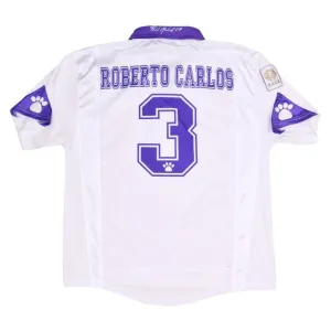 Real Madrid R.CARLOS 1997/98 Retro Home Jersey - White