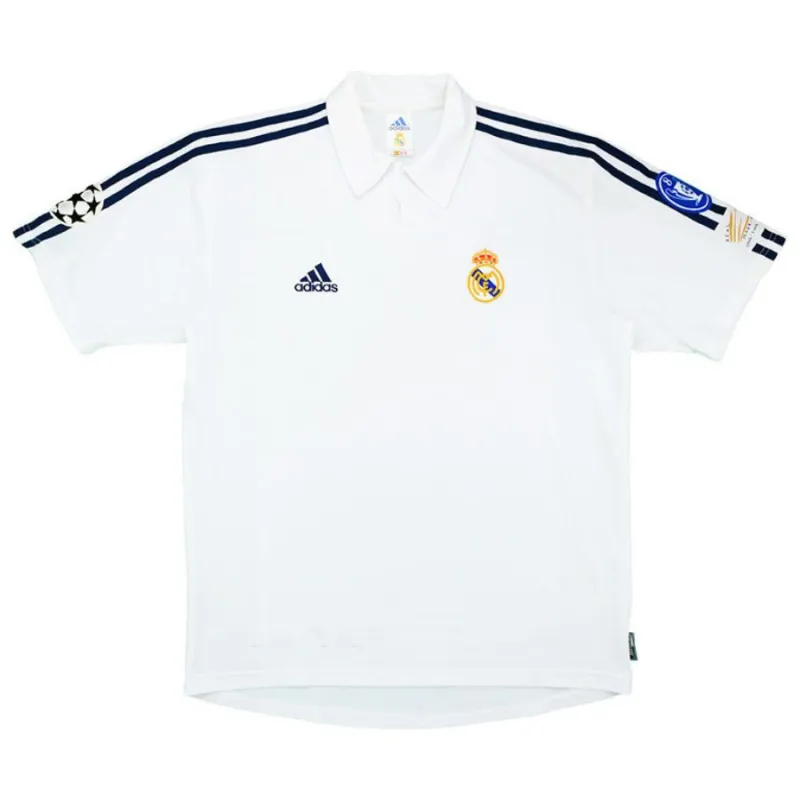 Real Madrid 2001/02 Retro Home Jersey - White
