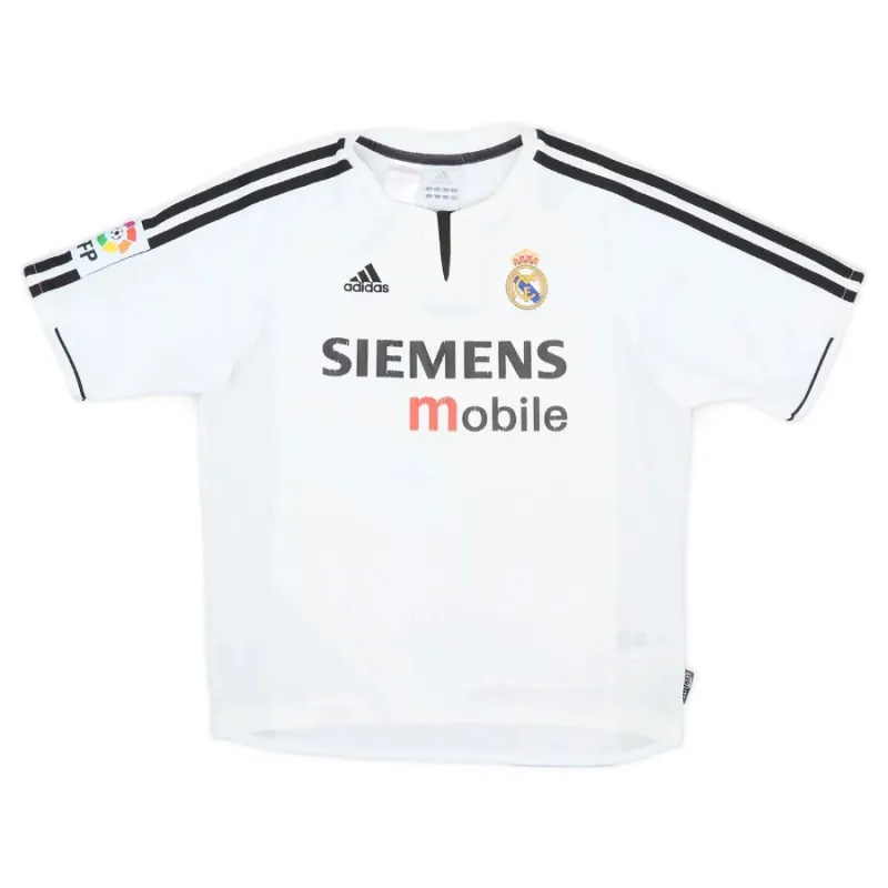 Real Madrid 2003/04 Retro Home Jersey - White