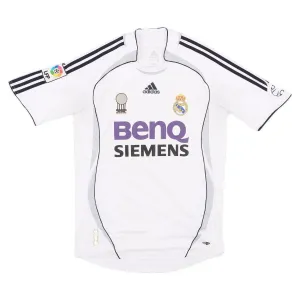 Real Madrid 2006/07 Retro Home Jersey - White