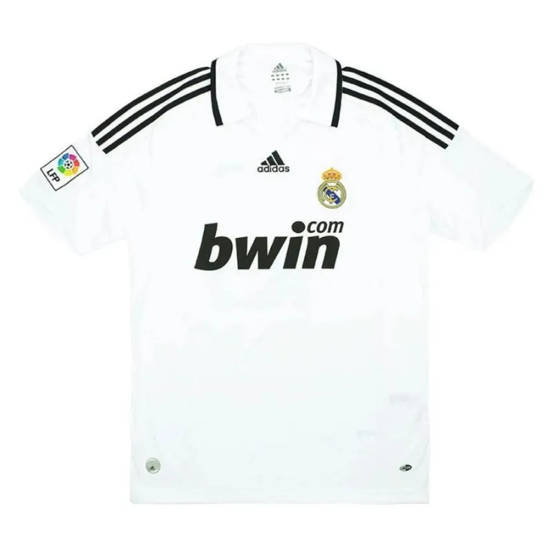 Real Madrid 2008/09 Retro Home Jersey - White