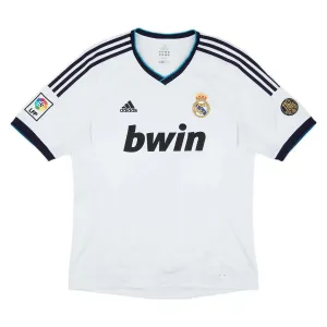 Real Madrid 2012/13 Retro Home Jersey - White