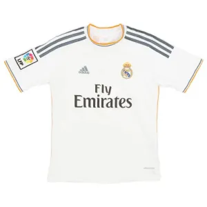 Real Madrid 2013/14 Retro Home Jersey - White