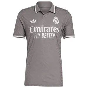 Real Madrid Third Jersey 2024/25 Player Edition - Gray