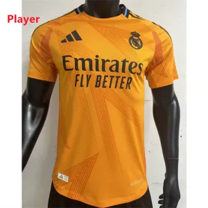 Real Madrid Third Jersey 2024/25 Player Edition - Orange