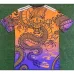 Maillot d'entraînement de l'équipe Dragon du Real Madrid 2024/25 - Orange/Violet