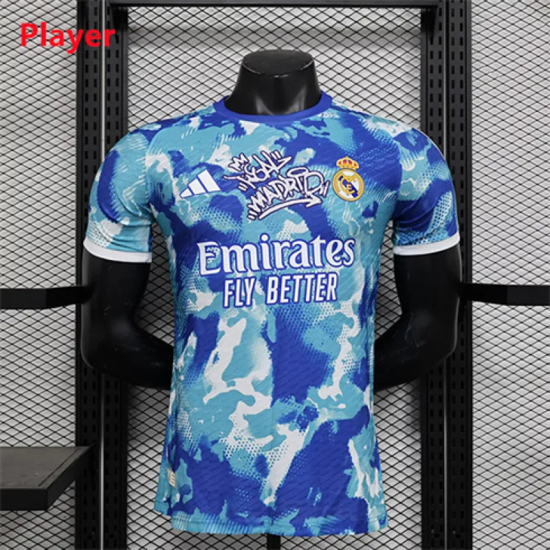 Real Madrid 2024/25 Spieler-Spezialausgabe Trikot - Blau