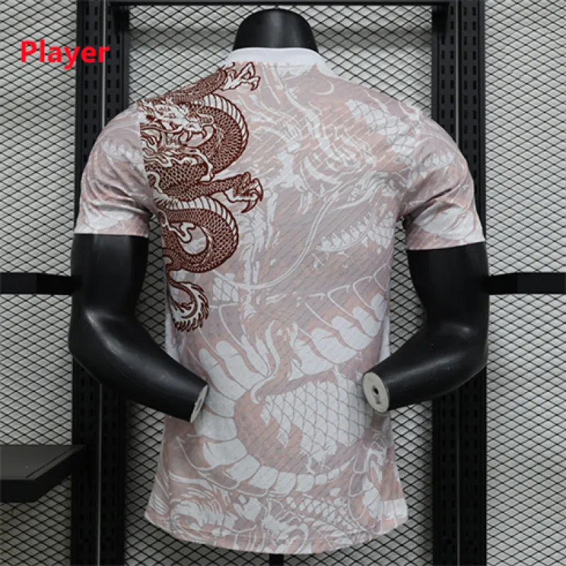 Maillot de joueur de l'édition spéciale An de dragon du Real Madrid 2024/25 - Blanc