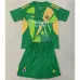 Real Madrid Camiseta y pantalones cortos de portero para niños 2024/25 - Verde