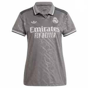 Real Madrid Women's Third Jersey 2024/25 - Grey