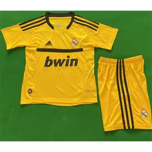 Real Madrid Children's Retro Jersey 2011/12 Away - Yellow