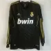 Real Madrid Langarm-Retro-Trikot 2011/12 Auswärtsspiel - Schwarz