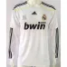 Maglia retro a maniche lunghe del Real Madrid 2009/10 campo casa - Bianca
