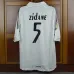Maglia retro del Real Madrid numero 5 di Zinedine Zidane 2005/06 campo casa - Bianca