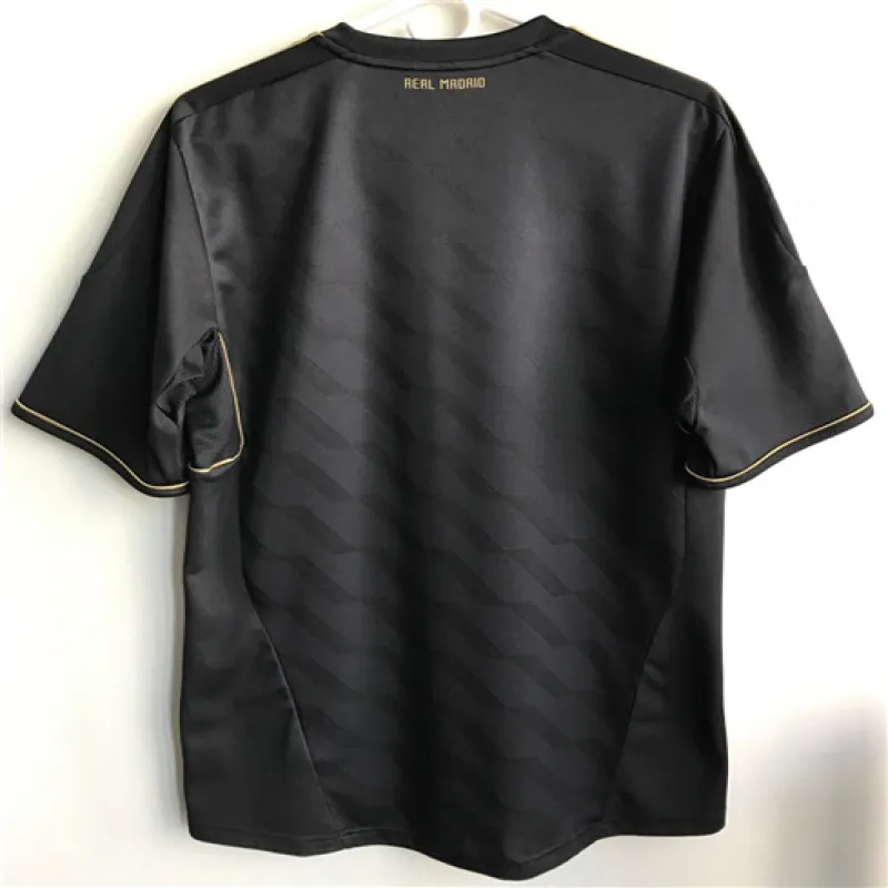 Maillot rétro du Real Madrid 2011/12 extérieur - Noir