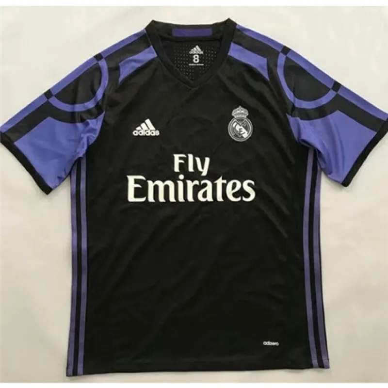 Real Madrid Retro Third Jersey 2015/16 - Black
