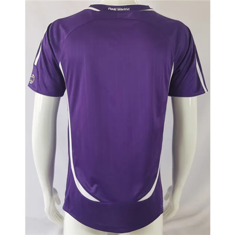 Camiseta de fútbol retro del Real Madrid 2006 - Morado