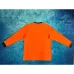 Real Madrid Langärmeliges Retro-Drittes Trikot 2013/14 - Orange
