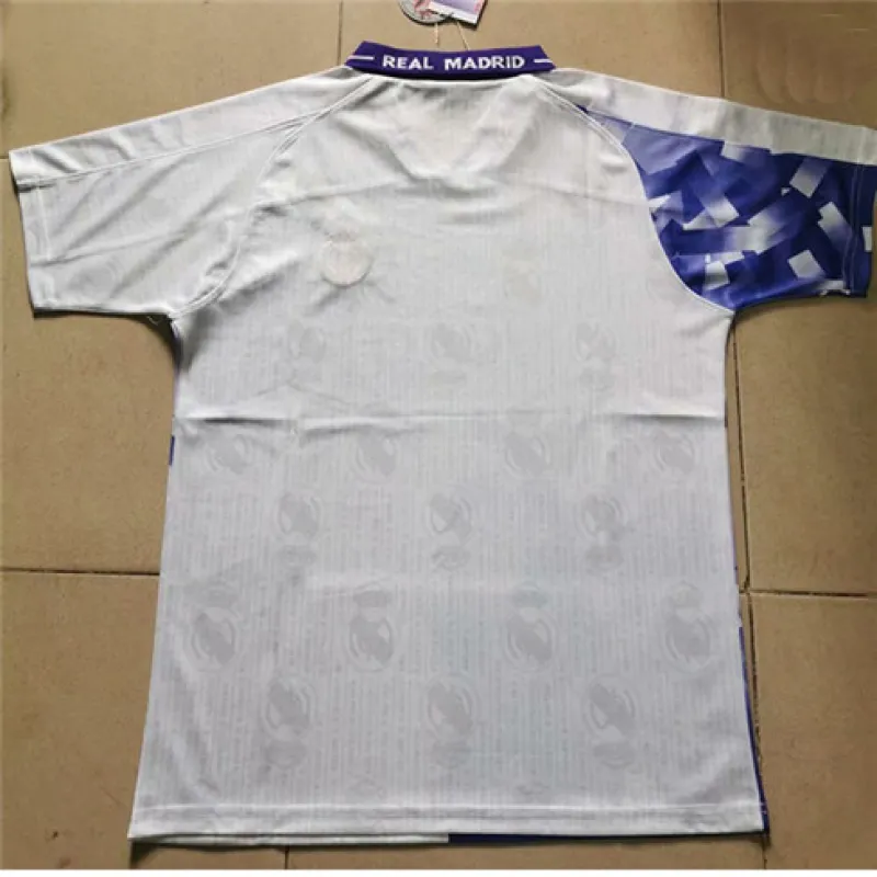 Real Madrid Retro-Drittes Trikot 1996/97 - Weiß