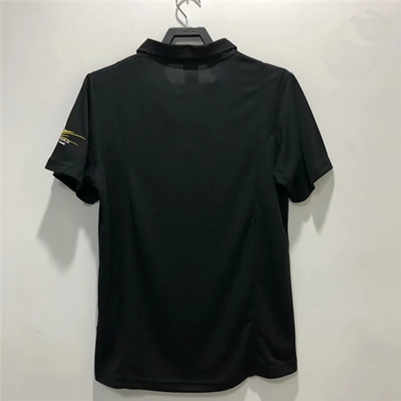 Maillot rétro du Real Madrid 2002/03 pour la Ligue des Champions - Noir