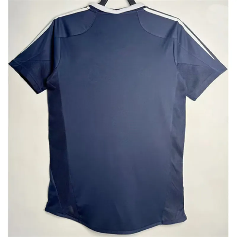 Maillot rétro du Real Madrid 2004/05 Extérieur - Bleu