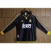 Maillot rétro à manches longues du Real Madrid 1998-00 Extérieur - Noir