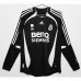 Real Madrid Langärmeliges Retro-Drittes Trikot 2006/07 - Schwarz