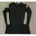 Troisième maillot rétro à manches longues du Real Madrid 2008/09 - Noir