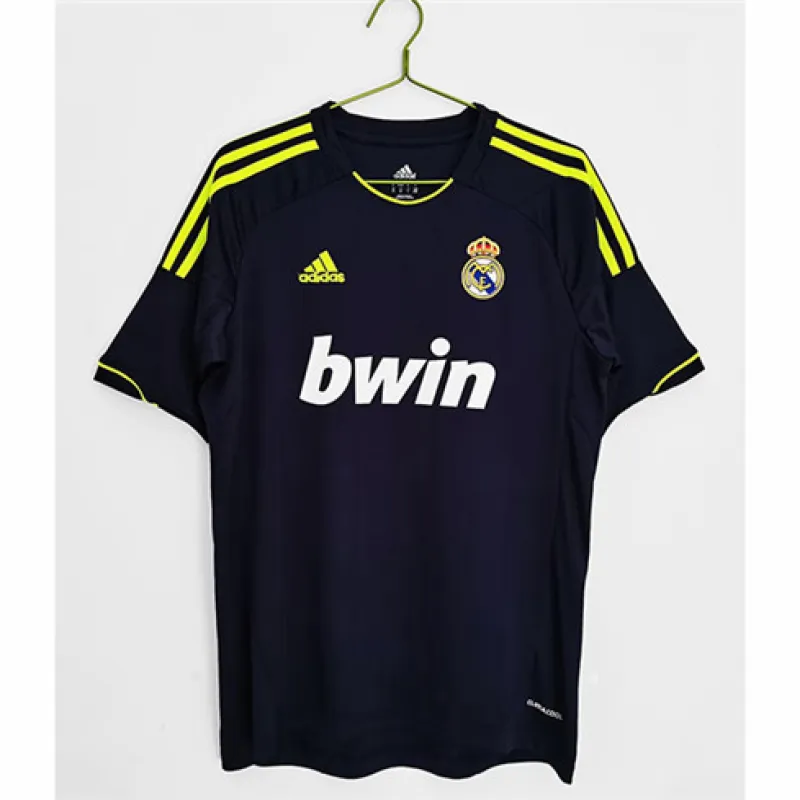Maillot rétro du Real Madrid  2012/13 extérieur - Noir