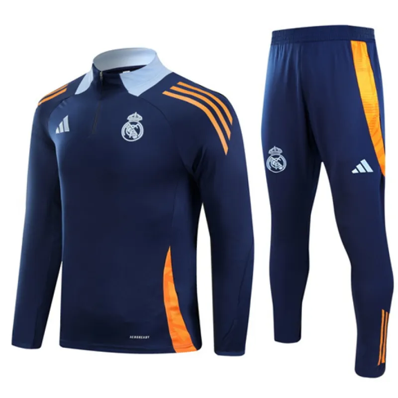 Vêtements de sport du Real Madrid 2024/25 - Bleu