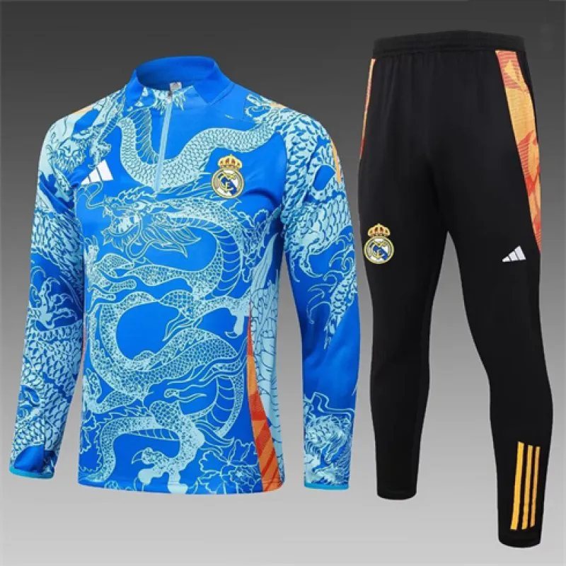 Ropa deportiva del Real Madrid 2024/25 Edición Año del Dragón - Azul